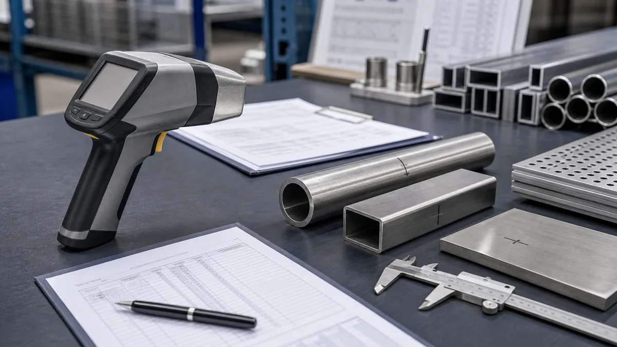 MTC, PMI and Third-Party Inspection: What Metal Buyers Should Know