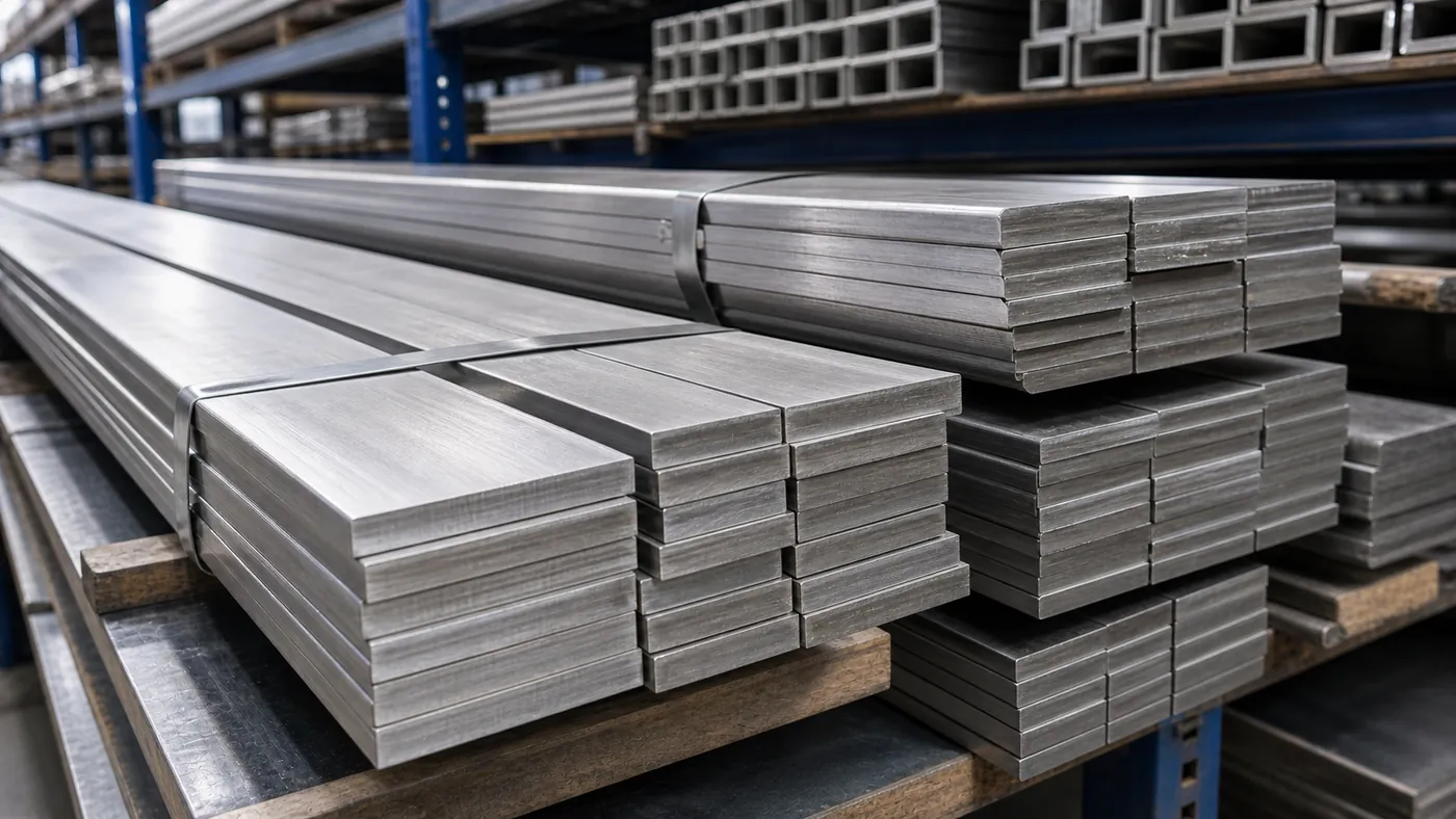 Stainless steel flats for fabrication and machining