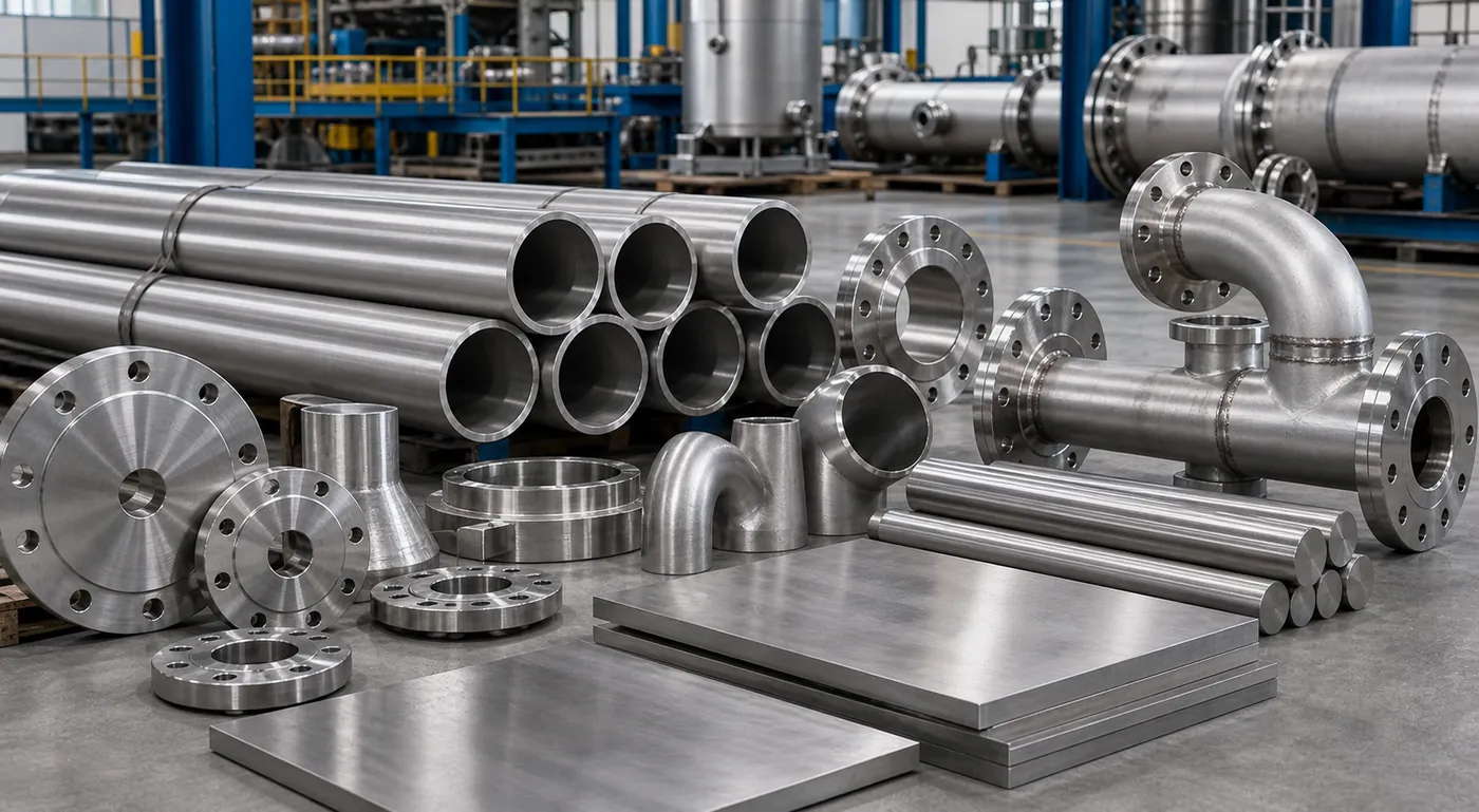 Duplex 2205 stainless steel pipes flanges plates fittings and bars