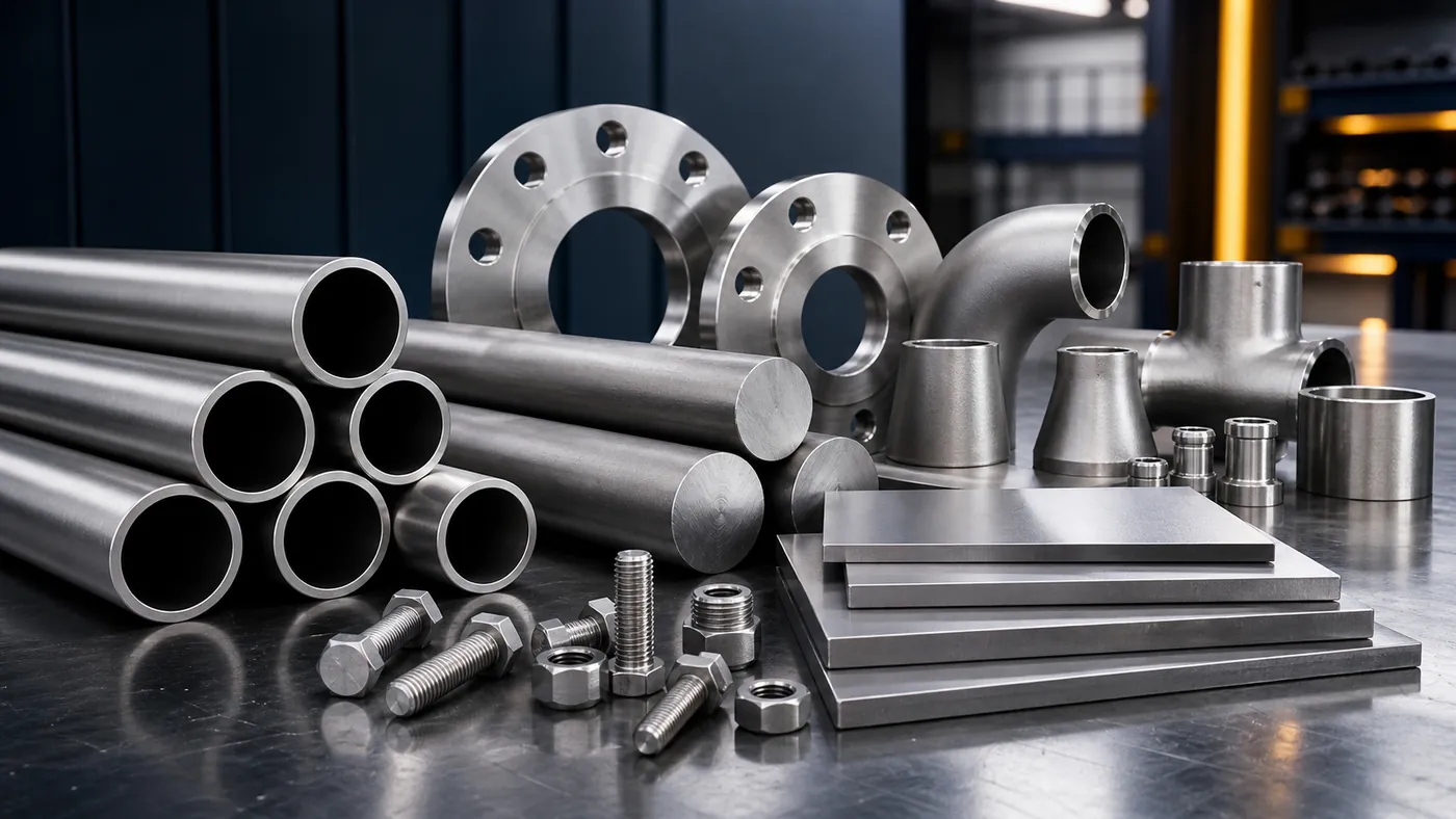 Hastelloy B-2 nickel alloy pipes plates bars flanges fittings fasteners and corrosion resistant Hastelloy B-2 components