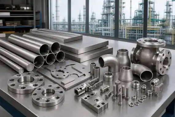 Hastelloy C-276 nickel alloy pipes plates bars flanges fittings fasteners and corrosion resistant components
