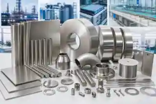 Nickel 200 pipes tubes sheets plates coils strips bars wire flanges fittings fasteners and components