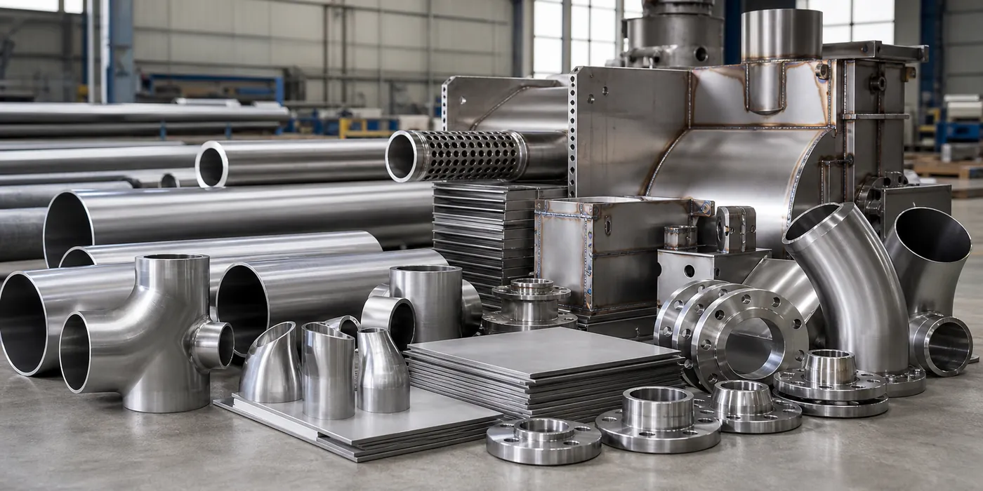 Stainless Steel 309S welded pipes plates sheets flanges and heat resistant fittings