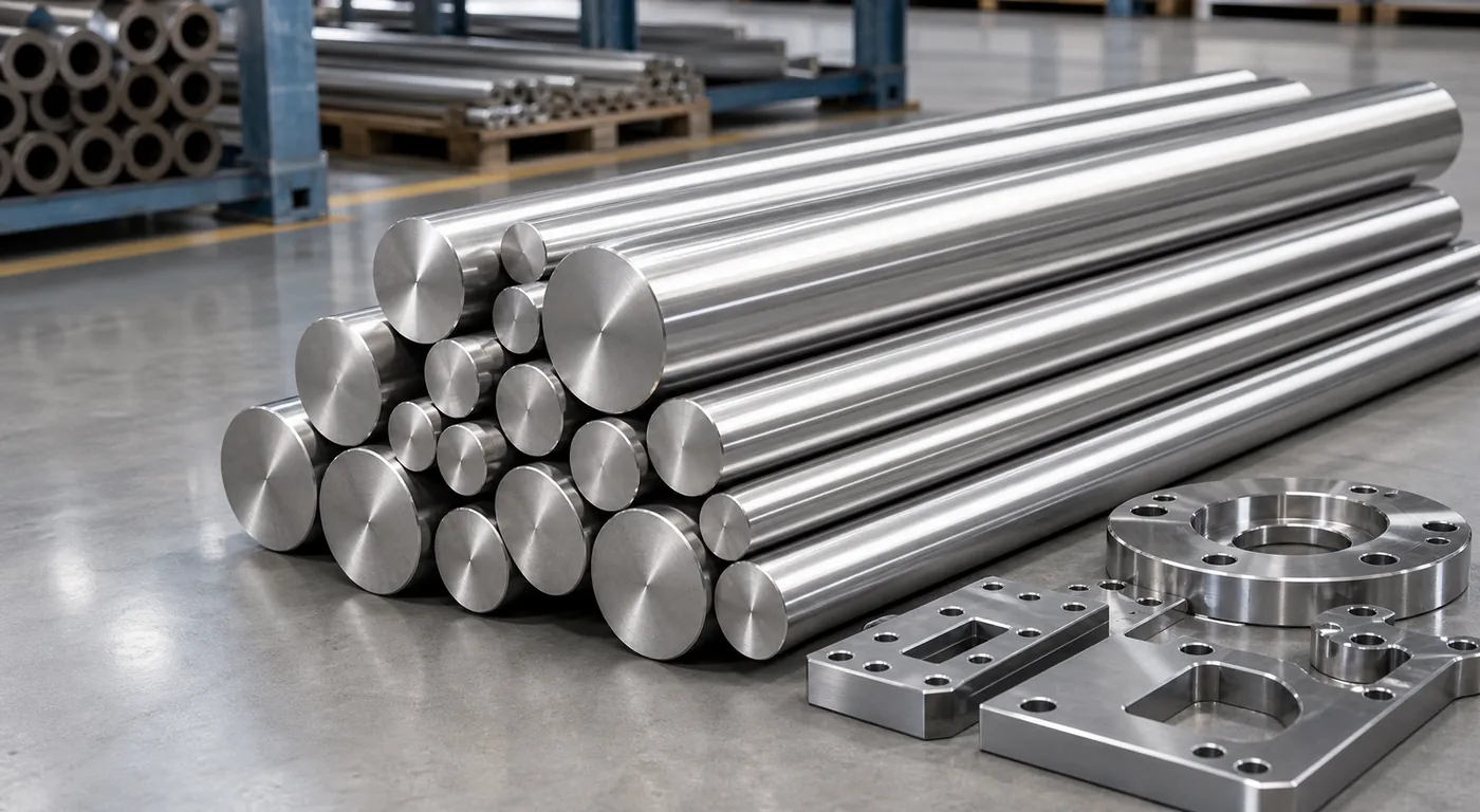 SS 410 stainless steel bars rods and machined components