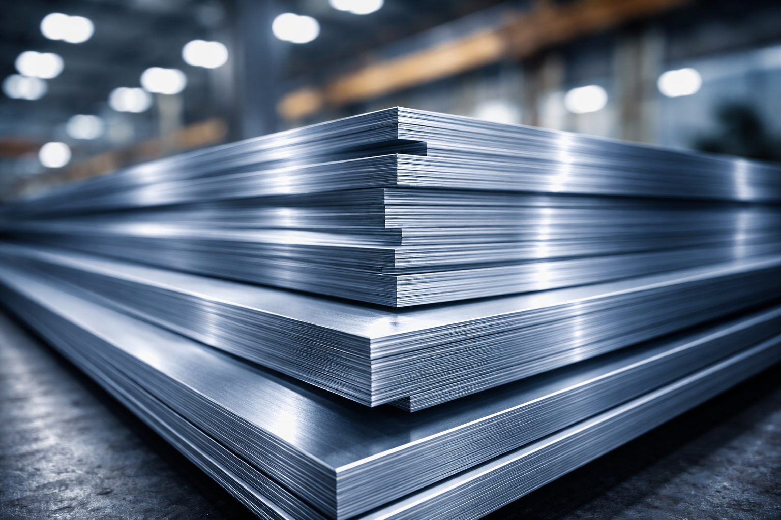 Stainless steel, pipes, sheets and industrial metal stock