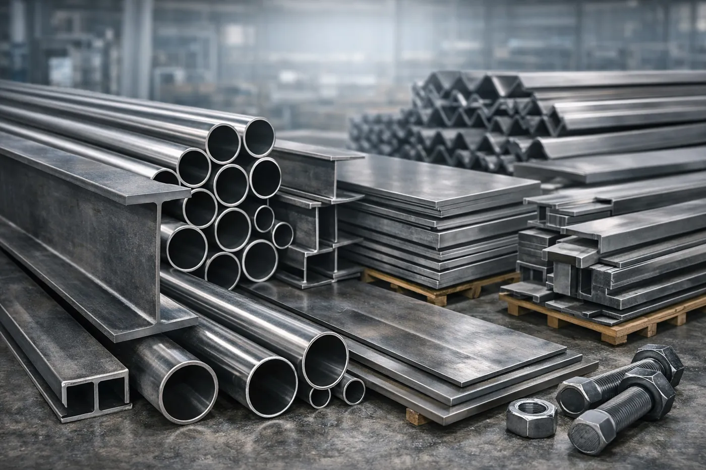 Carbon Steel 1045 round bars rods shafts flats and machined blanks
